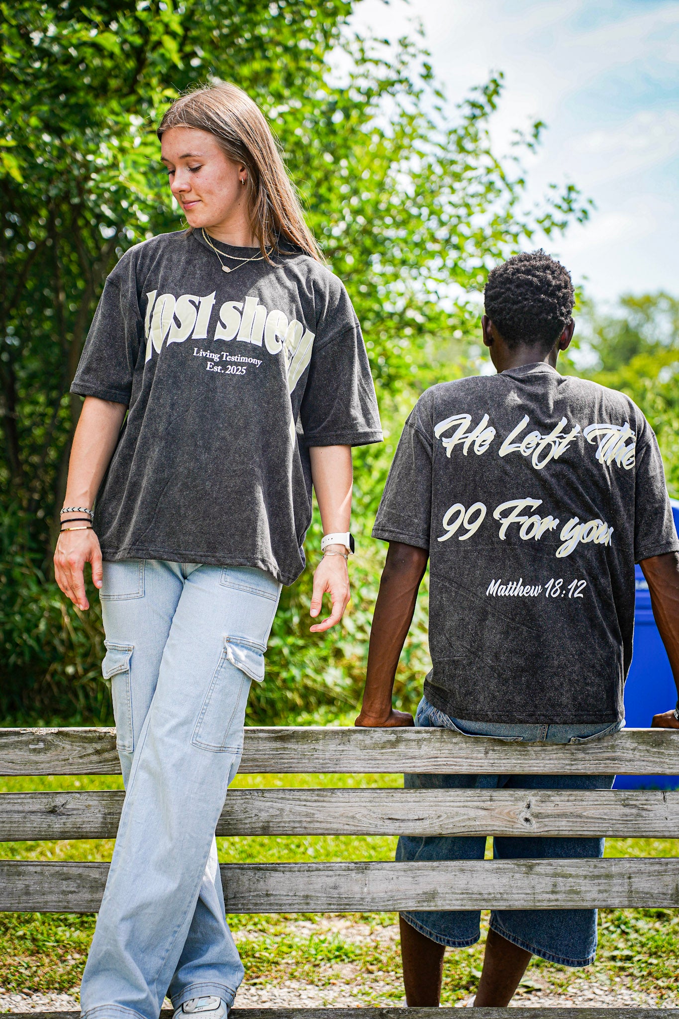 Lost Sheep oversized tee
